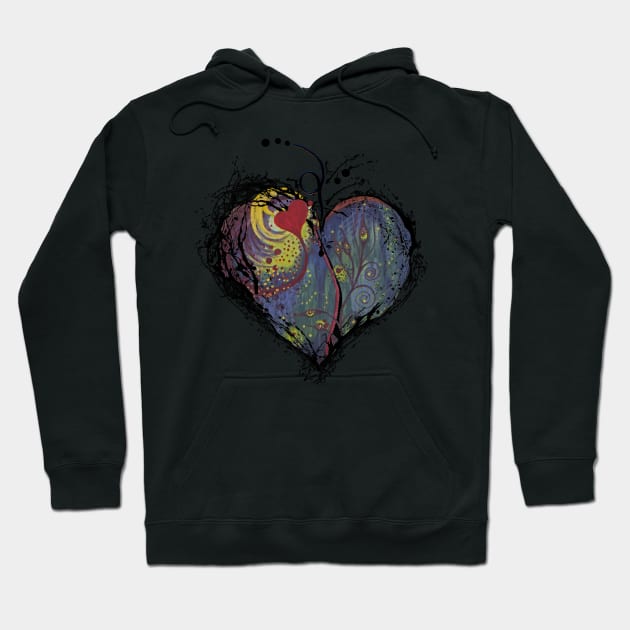 heART adventures Hoodie by KIMYKASK